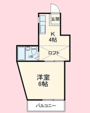 上坂マンションの間取り