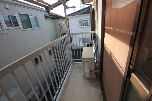 メゾンマツモトＣ棟のバルコニー|バルコニー