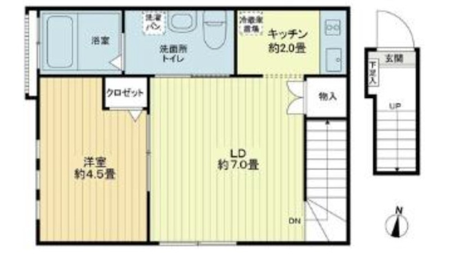 【間取り】 | トレッセ笹塚