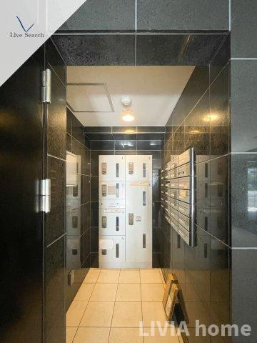 品川区北品川２丁目の賃貸マンションのエントランス