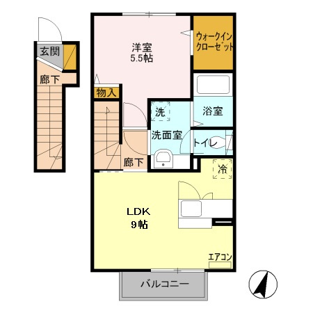 【間取り】 | サニーフラット