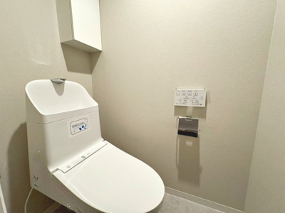 【トイレ】 | バンベール堺 | 【トイレ新調済】綺麗なトイレで清潔感があり気持ちがいいですね♪