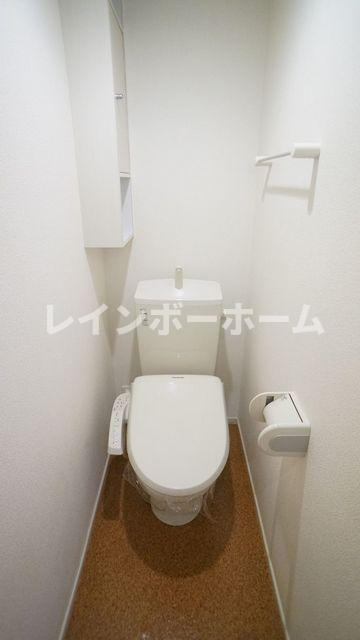 カーサ桜のトイレ|落ち着いたトイレです