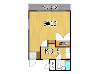 【間取り】 | ドエル西北