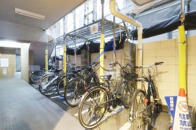 ライオンズマンション立石のその他共用部分|駐輪場です。