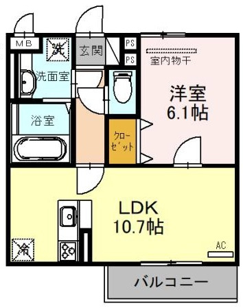 Pearl Annexの間取り