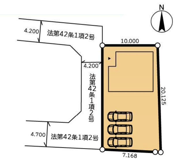 【区画図】 | 川越市上寺山　中古戸建