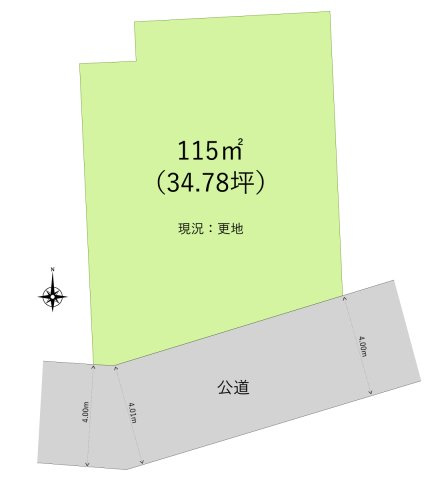 川越市大字寺尾の売地