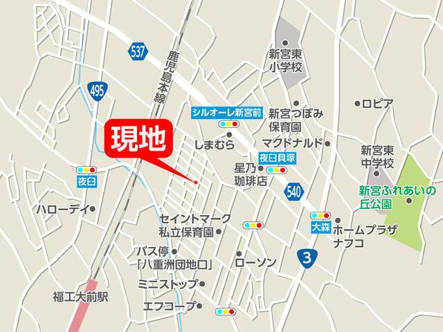 糟屋郡新宮町夜臼３丁目の新築一戸建の地図| 