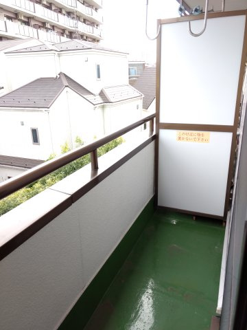 第三ハイツカトレアのバルコニー
