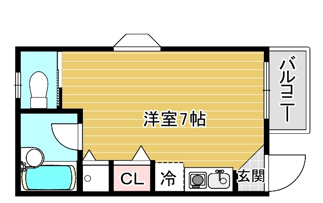 フローラルハウスの間取り