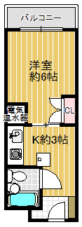 ハイツsea&seeの間取り