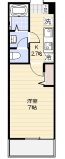 【間取り】 | アリロッセ船橋 | 間取りです。