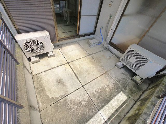 庵治町戸建てのバルコニー|陽当たり良好なバルコニーです