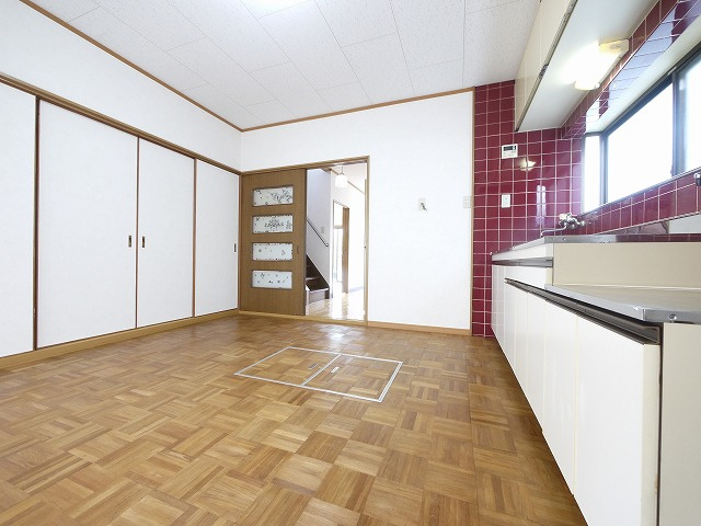 庵治町戸建ての居間・リビング|居間です