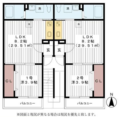 【間取り】 | 中古アパート　総武本線「東千葉」　徒歩10分　表面6.76％