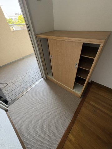 アーバンハイツ大橋のバルコニー