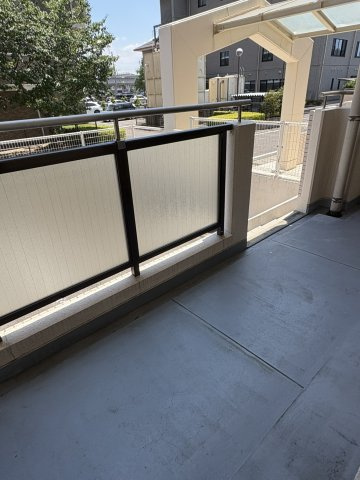 アーバンハイツ大橋のバルコニー