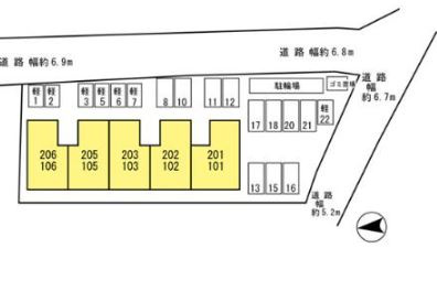 【区画図】 | リバーウエスト