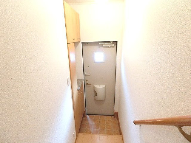 サンリット青柳Ａの玄関