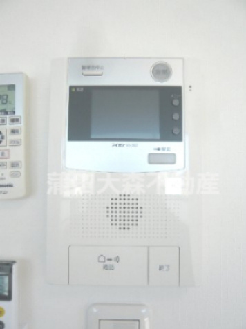 メイクスデザイン平和島の設備|TVモニター付オートロック　インターホン