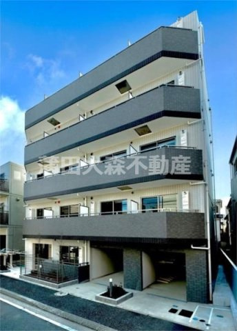 メイクスデザイン平和島の外観|2015年3月築　RC鉄筋コンクリート造地上5階建て総戸数28戸インターネット無料
東京都大田区大森北3丁目　京浜急行本線平和島徒歩7分、JR京浜東北線大森駅徒歩16分