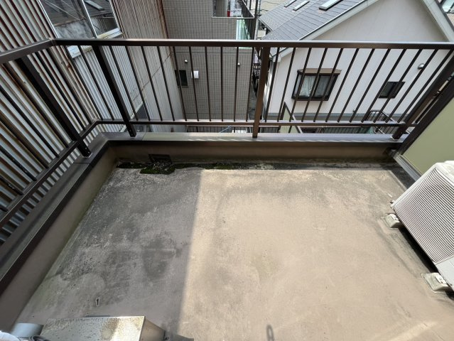 グロワール東大井のバルコニー