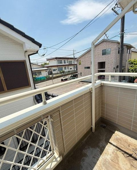 【中古】鶴ヶ島市上広谷中古住宅のバルコニー