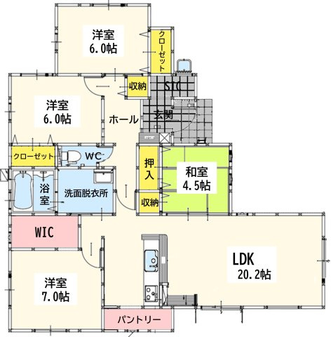 新築住宅　金剛１丁目１期の区画図