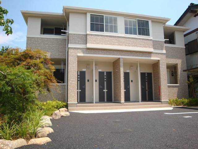 MAISON DE ARNAGEの外観パース|★エアコン★角部屋★浴室乾燥★南向き★追い焚き★シャッター★
