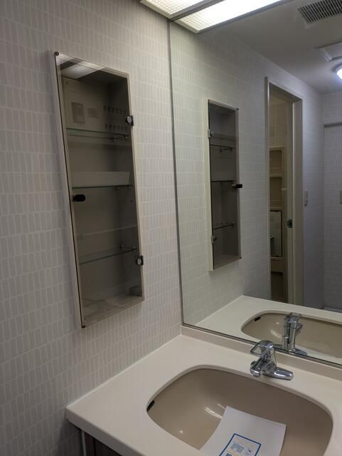 青梅市長淵７丁目の賃貸マンションの洗面所