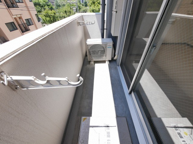 グランパシフィック北新町のバルコニー