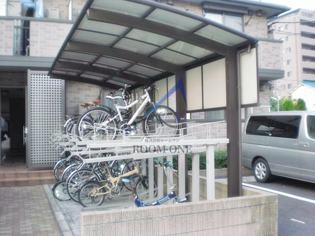 ルーエ調布 のその他共用部分|駐輪場です。