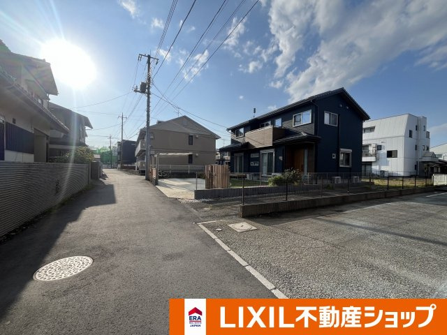 さいたま市西区三橋六丁目売地の前面道路含む現地写真|西側公道撮影