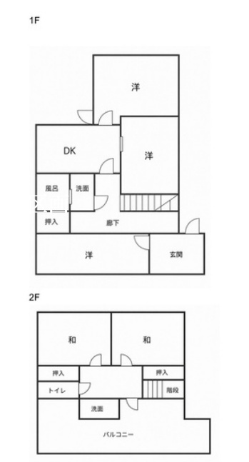 泉区和泉中央南2丁目 中古戸建 2280万円の間取り