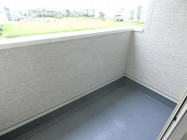 ファーストプレイス築捨Ⅱのバルコニー