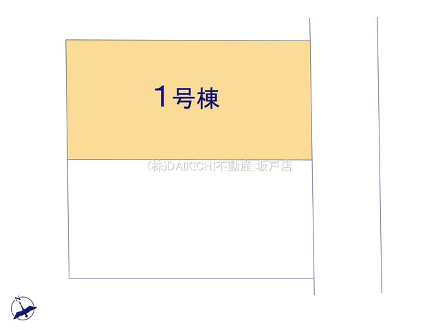 【区画図】 | 鶴ヶ島市鶴ヶ丘第5　リーブルガーデン　新築戸建　全2棟　1号棟