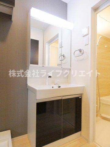 ブランメゾンⅢの洗面所