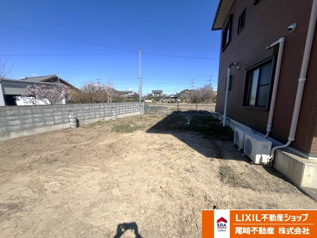 八甫2丁目中古戸建の庭