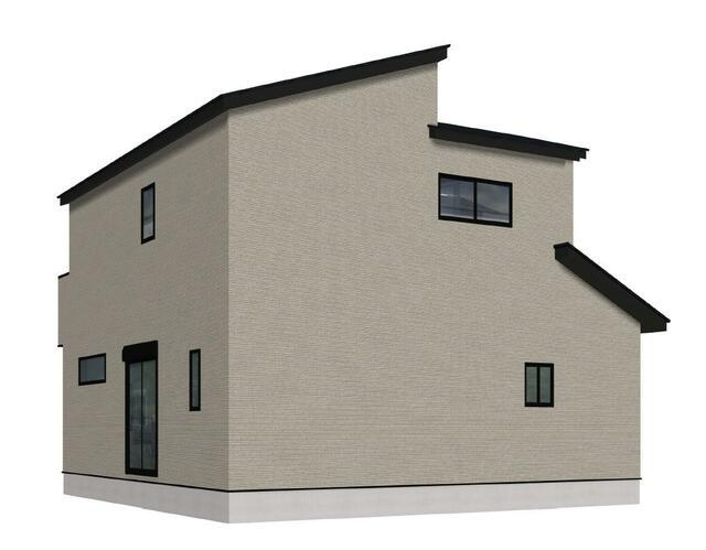 佐賀市末広１丁目の新築一戸建の外観パース| 