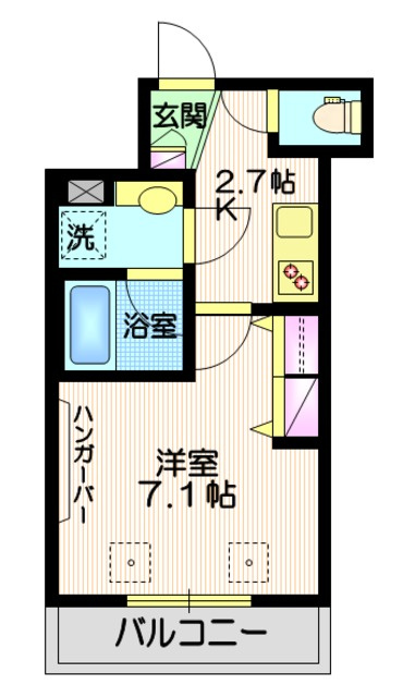 Casa Felizの間取り