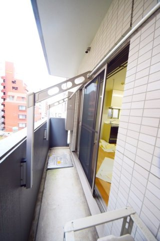 アーサクラスト横浜のバルコニー