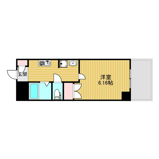 ウィニングパラ江坂の間取り