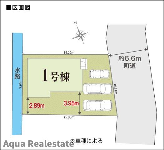 リナージュ藍住町住吉　01期の区画図