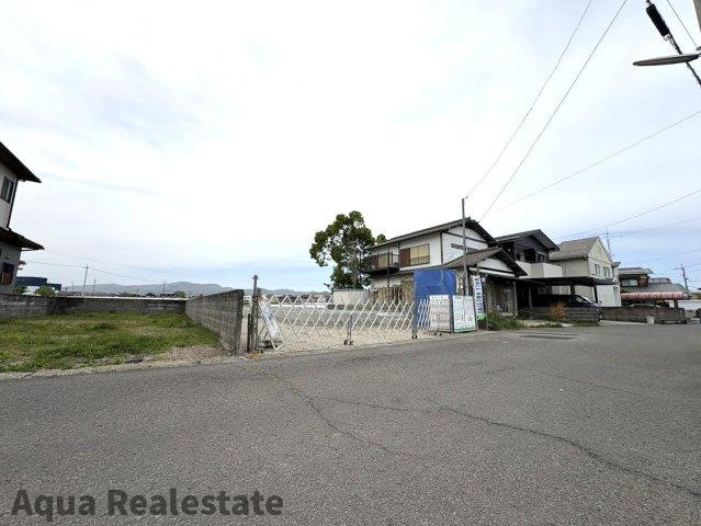 リナージュ藍住町住吉　01期の前面道路含む現地写真|前面道路含む現地写真です