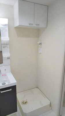 【内装】 | b'CASA志茂 | 洗濯機置き場