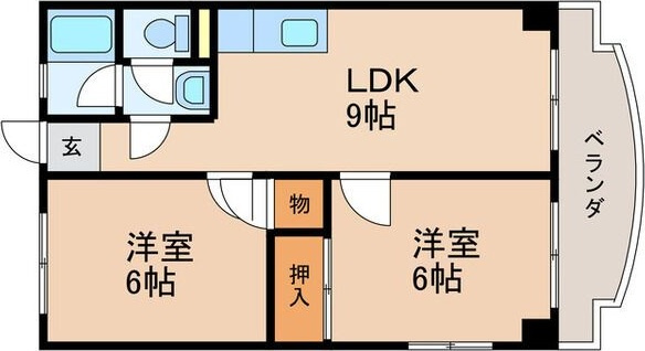 マルトウビルの間取り