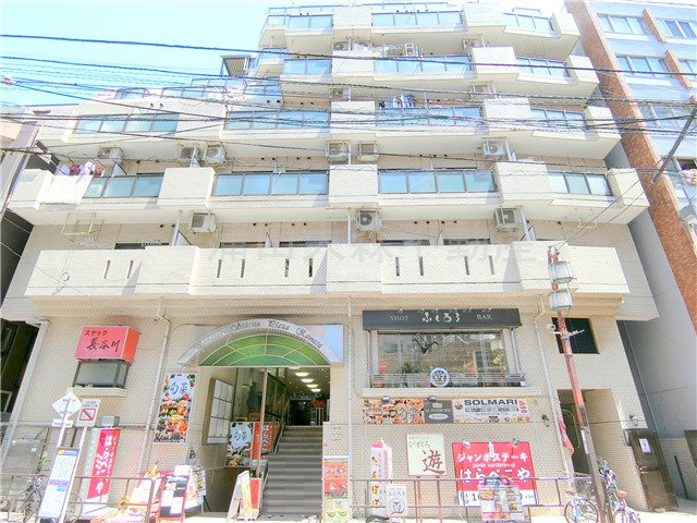 ペガサスステーションプラザ蒲田の外観|1985年8月築　SRC鉄骨鉄筋コンクリート造地上10階地下2階建て総戸数117戸
東京都大田区蒲田5丁目　京浜東北線蒲田駅徒歩3分、京急本線京急蒲田駅徒歩6分