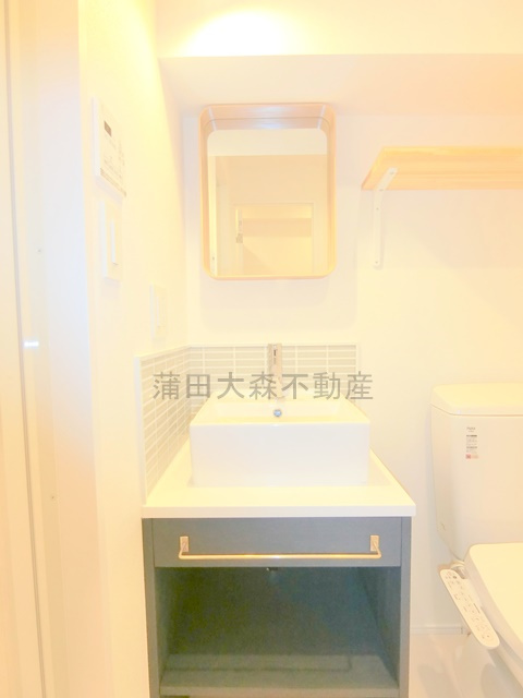ペガサスステーションプラザ蒲田の洗面所|洗面台