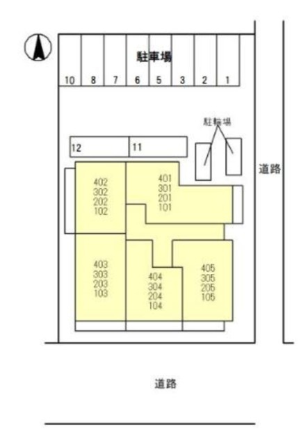 メゾン ド 常盤のその他|配置図☆彡